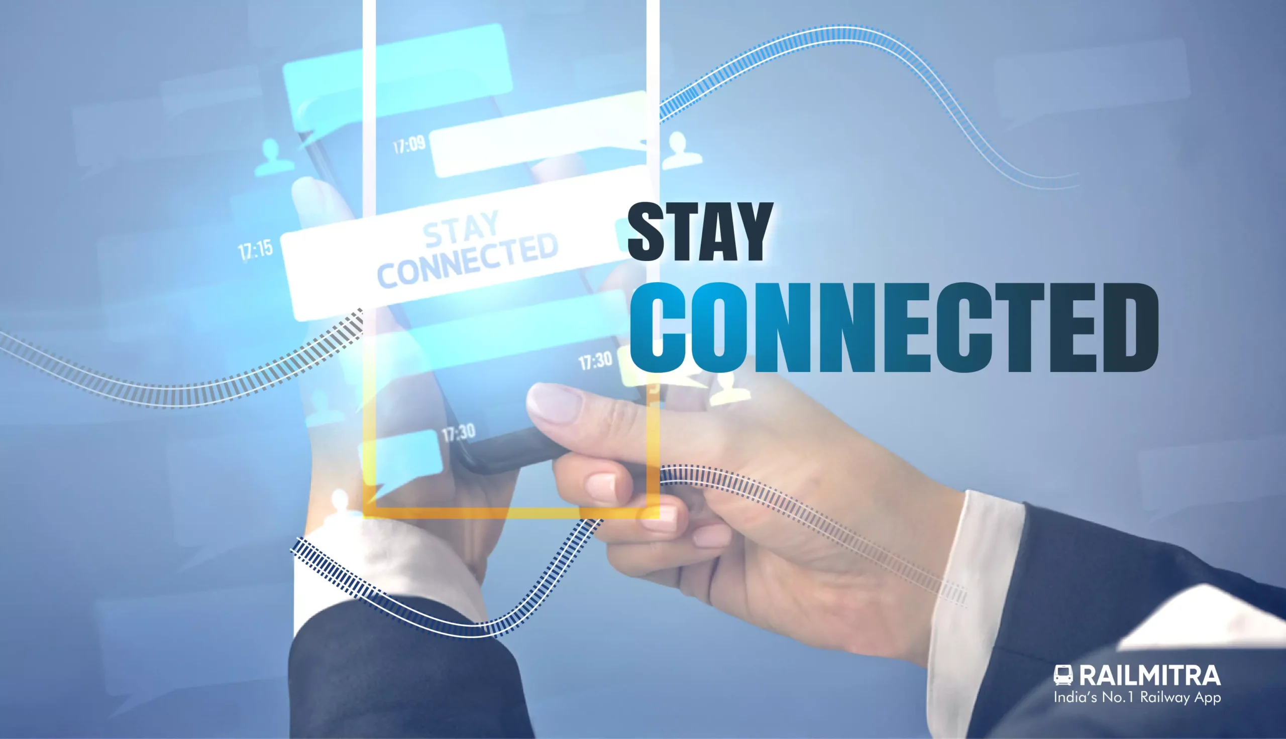Stay Connected.Railrestro