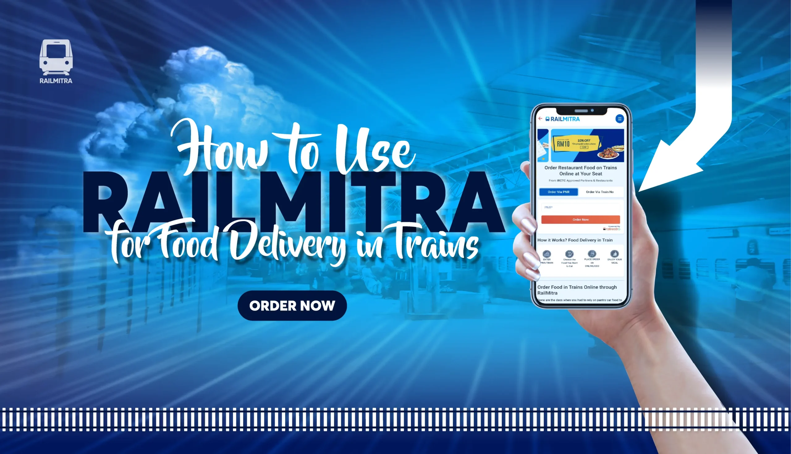 How to Use RailMitra for Food Delivery in Trains