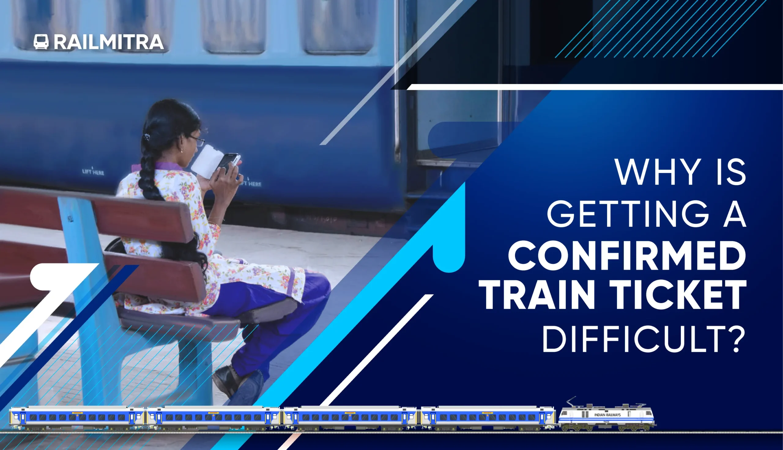Why is getting a Confirmed train ticket difficult