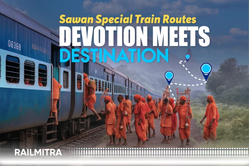 Best Sawan Special Train Routes for Kanwariyas (2025 Guide)