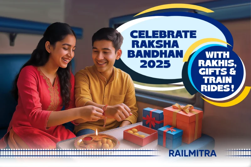 Train Travel Made Special With Rakshabandhan 2025 Gifts for Sisters