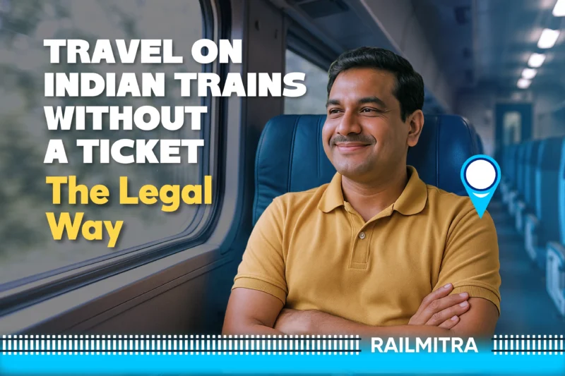 How To Travel On Indian Railways Without A Train Ticket (Legally)