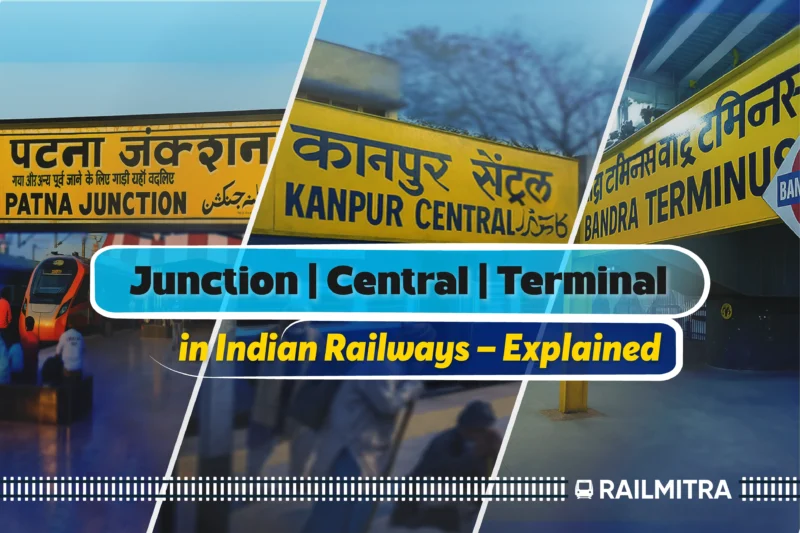 Explaining Central, Junction, And Terminal In Indian Railways