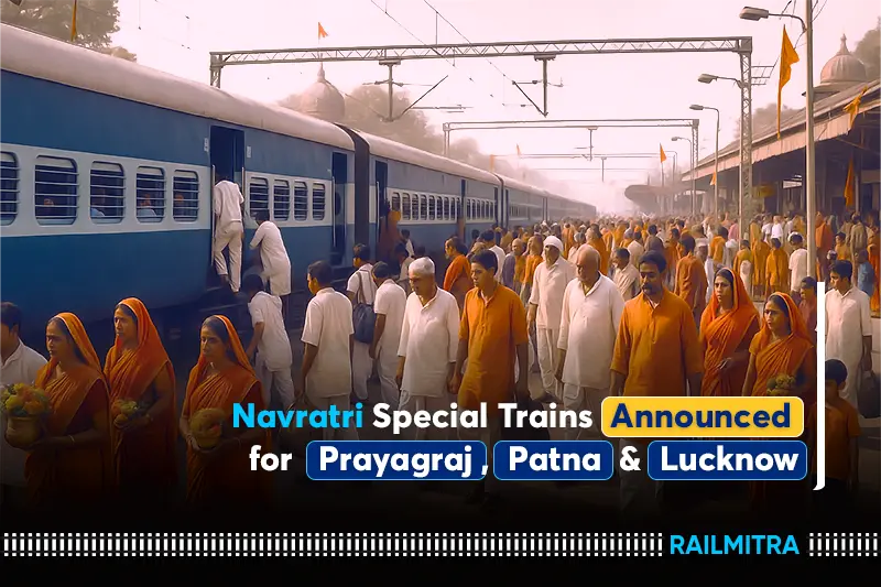 Navratri Special Trains Announced Between Prayagraj, Patna and Lucknow
