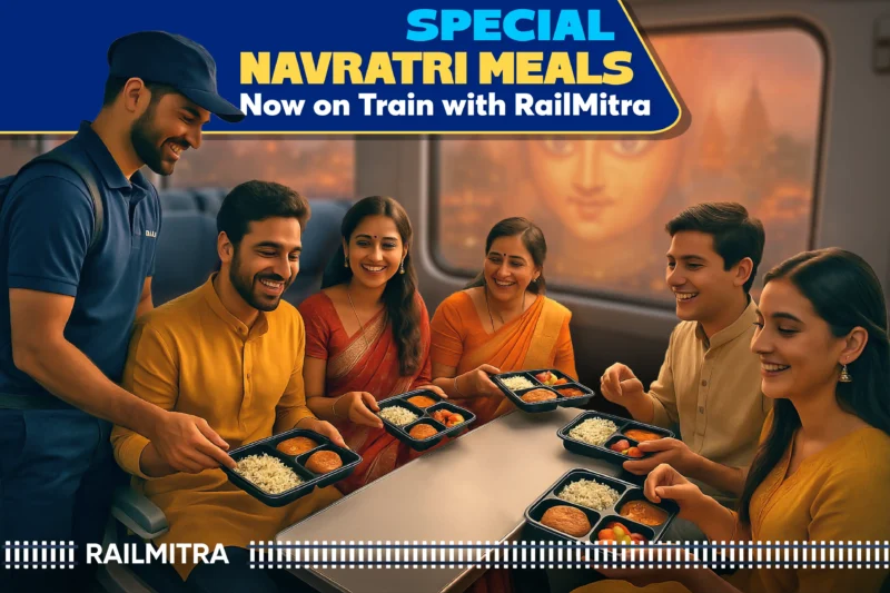 How To Get Navratri 2025 Festive Meals On Train (Sattvic Special)