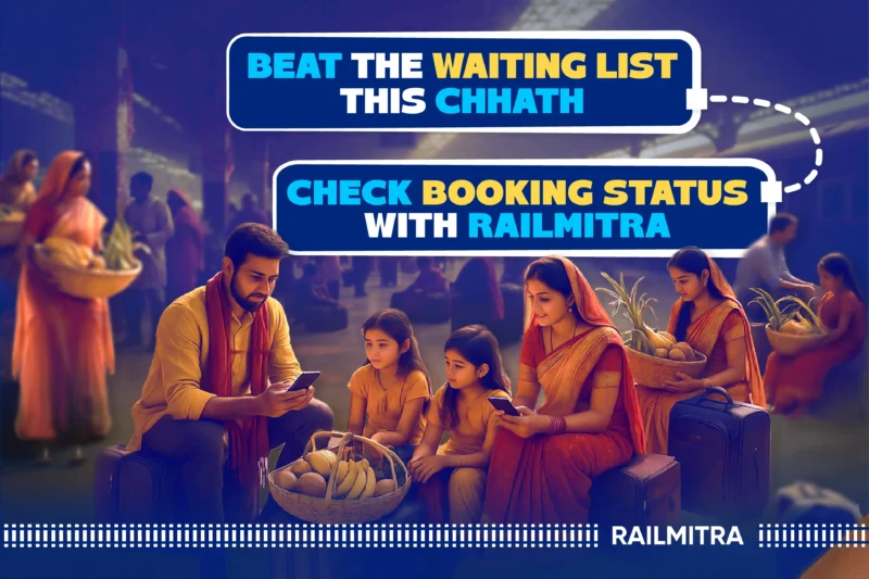 How to Check Booking Status this Chhath and Avoid Waitlist Worries
