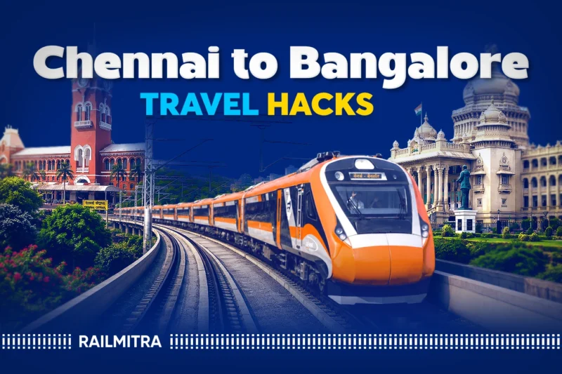 Chennai to Bangalore Train Travel Hacks for Stress-Free Journeys