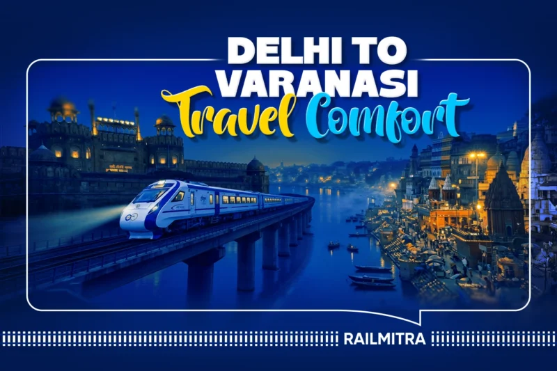 What Makes Delhi to Varanasi Train Journey Comfortable for Travelers