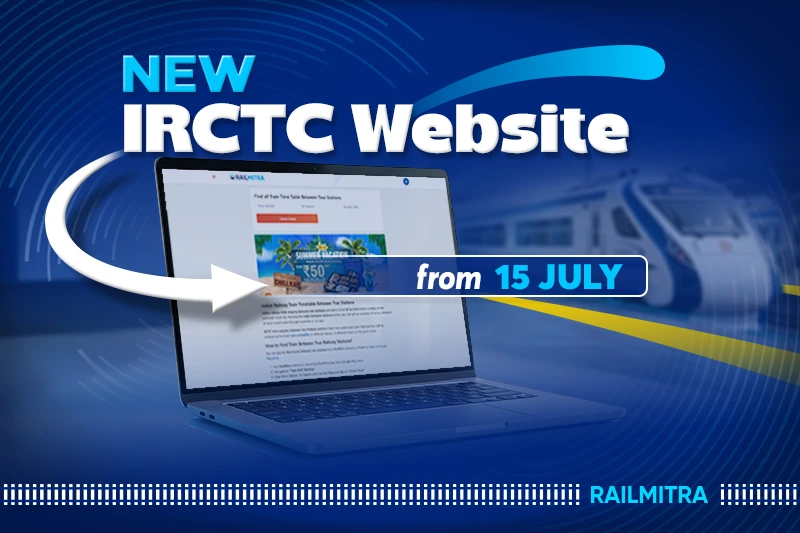 Railway Minister Confirms New IRCTC Website Launch by 1...