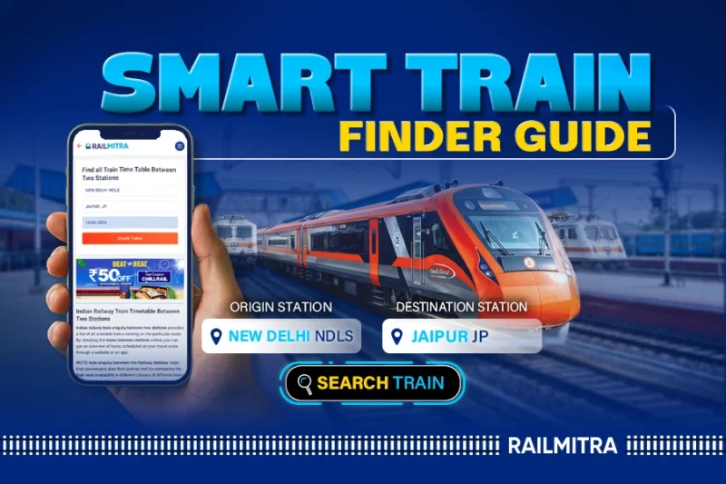 No Train Options Available? Use Trains Between Two Stations