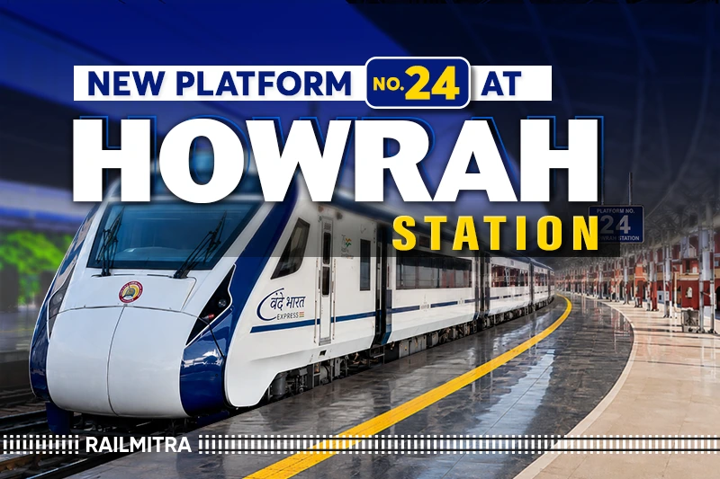 Howrah Junction New Platform Launched to Improve Train Operations