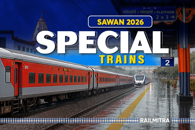 Sawan 2026 Special Trains Announced to Ease Pilgrim Rush