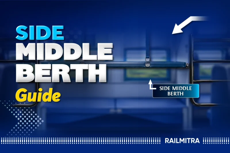 Side Middle Berth in Train: Meaning, Rules and Booking Info