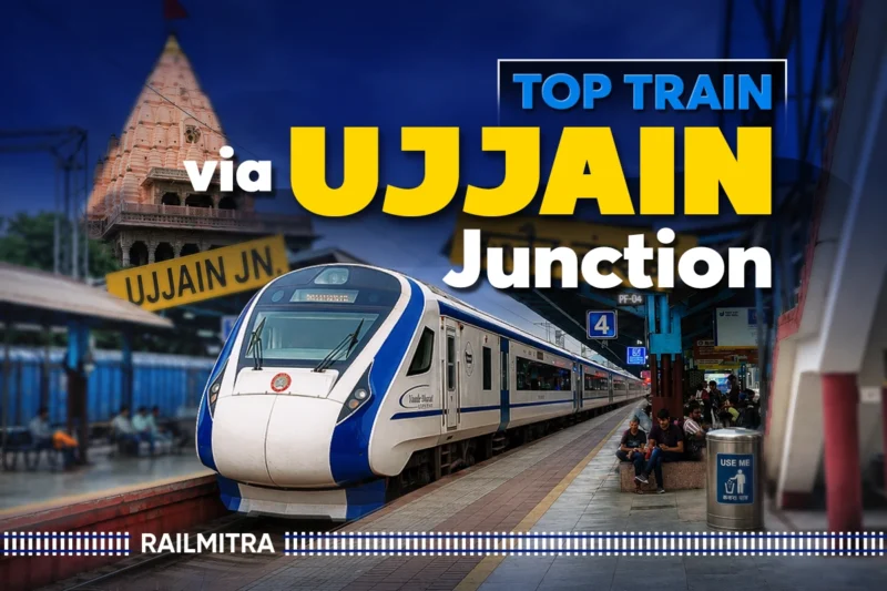 Popular Trains Passing Through Ujjain Junction Railway Station