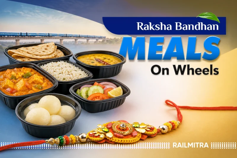 Rakshabandhan Train Journey Made Easy with Tasty Meals on Wheels