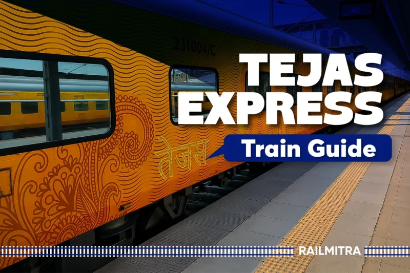 Tejas Express: Complete Information About Features, Facilities and Services