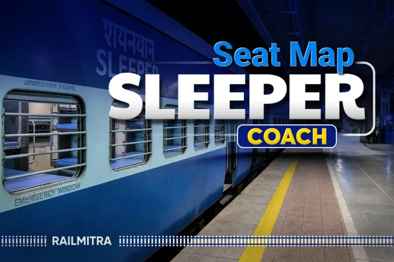 Sleeper Train Seat Map: Train Sleeper Coach and Seat Layout Details