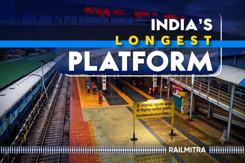 Longest Railway Platform in India: Name, Length and Facts