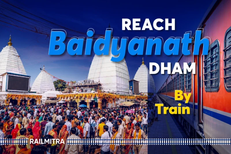 How to Reach Baba Baidyanath Dham by Train this Sawan