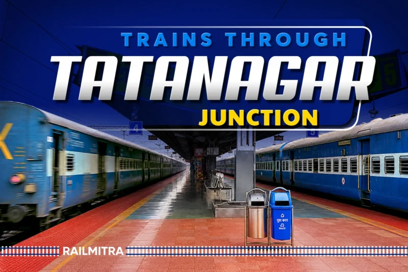 Popular Trains Passing Through Tatanagar Junction Railway Station
