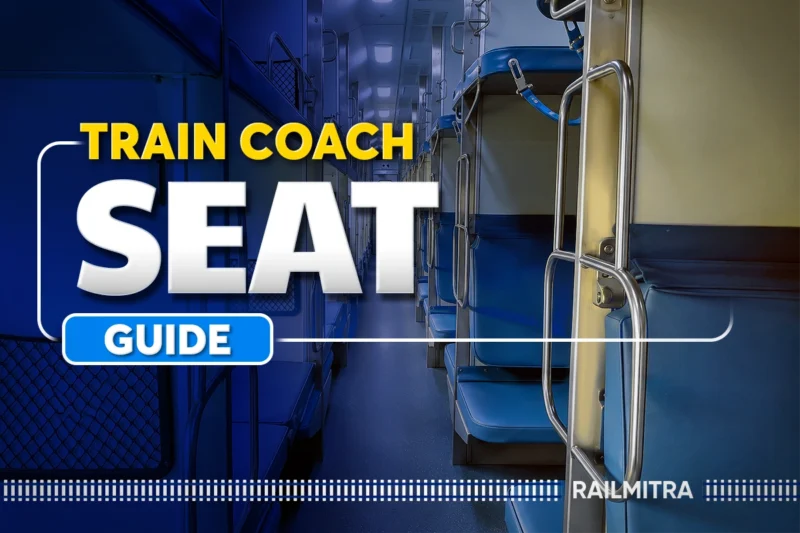 Train Seat Map and Seat Position: Coach Seat Layout Details