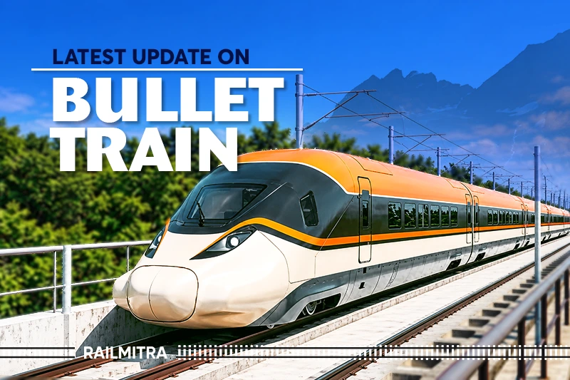 Bullet Train in India Testing by May-June 2027, Commercial Run by Year-End