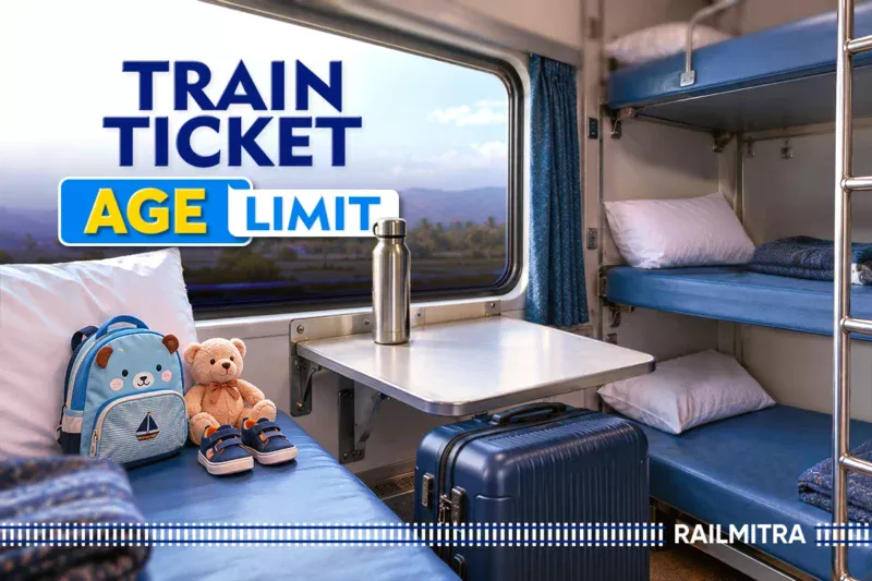 Train Ticket Age Limit: Know When You Need a Separate Ticket