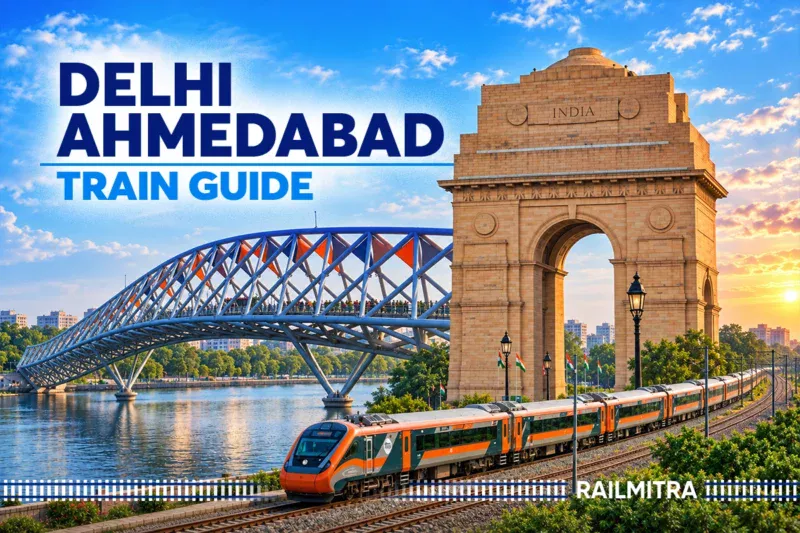Delhi to Ahmedabad Trains: Timings, Fares and Travel Tips