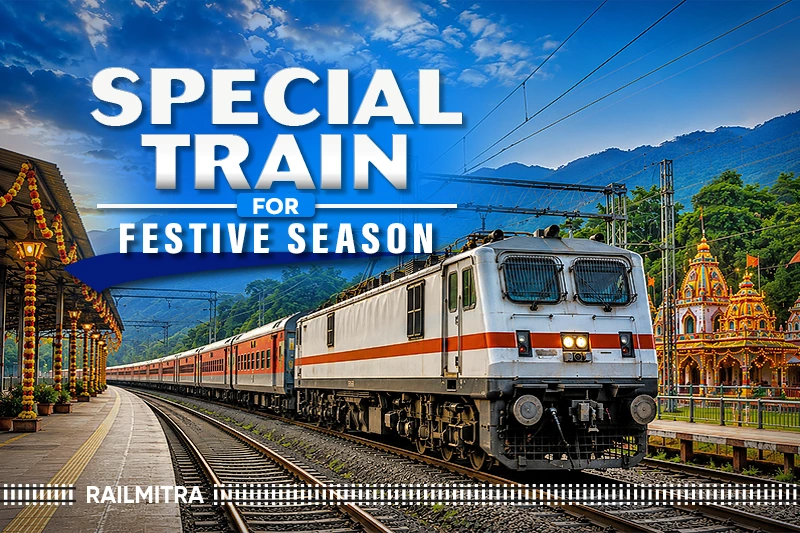 Direct Festival Special Train to Run from Mid September to Early December
