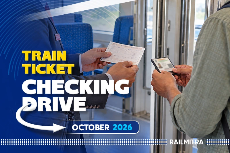 Train Ticket Checking Drive Starts from Oct 1: Quota an...