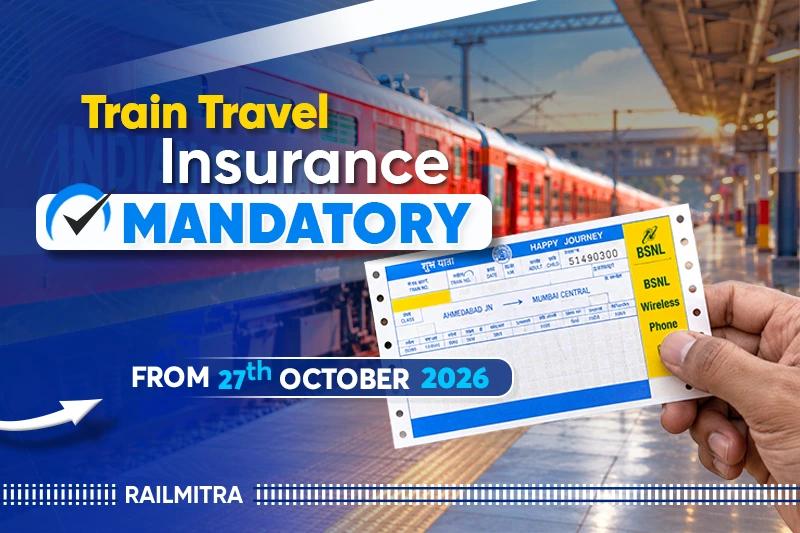 Supreme Court: Train Travel Insurance Mandatory for All Tickets