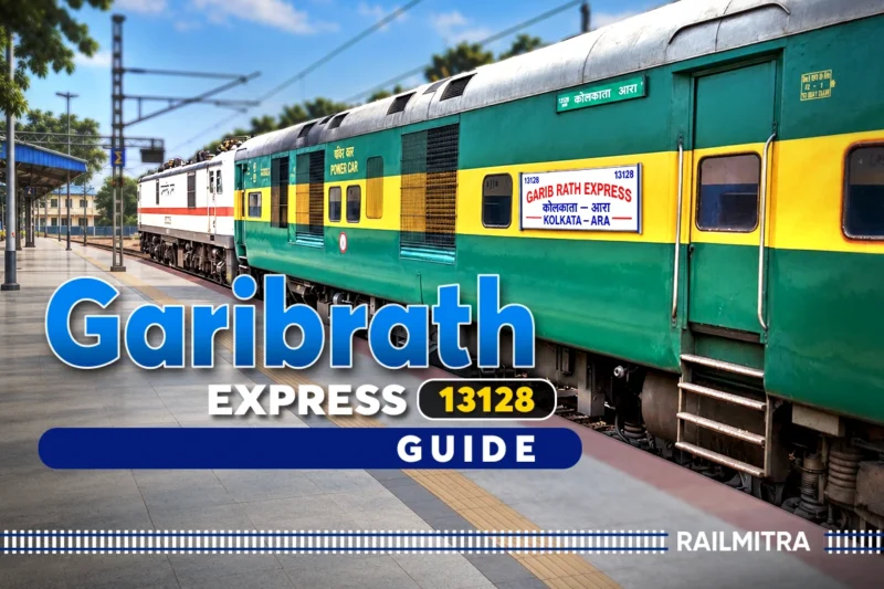 Garib Rath Express 13128 Patna to Kolkata: Timings and Route