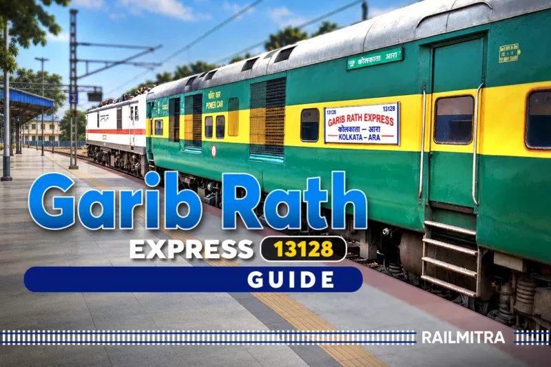 Garib Rath Express 13128 Patna to Kolkata: Timings and Route