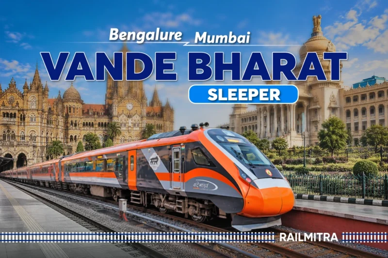 Bengaluru to Mumbai Vande Bharat Sleeper Service to Start Nov 1