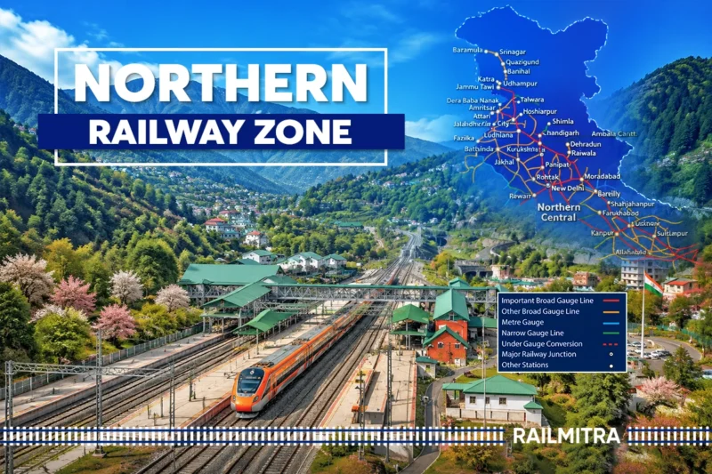 Northern Railway Zone: History, Divisions, Headquarters and Details